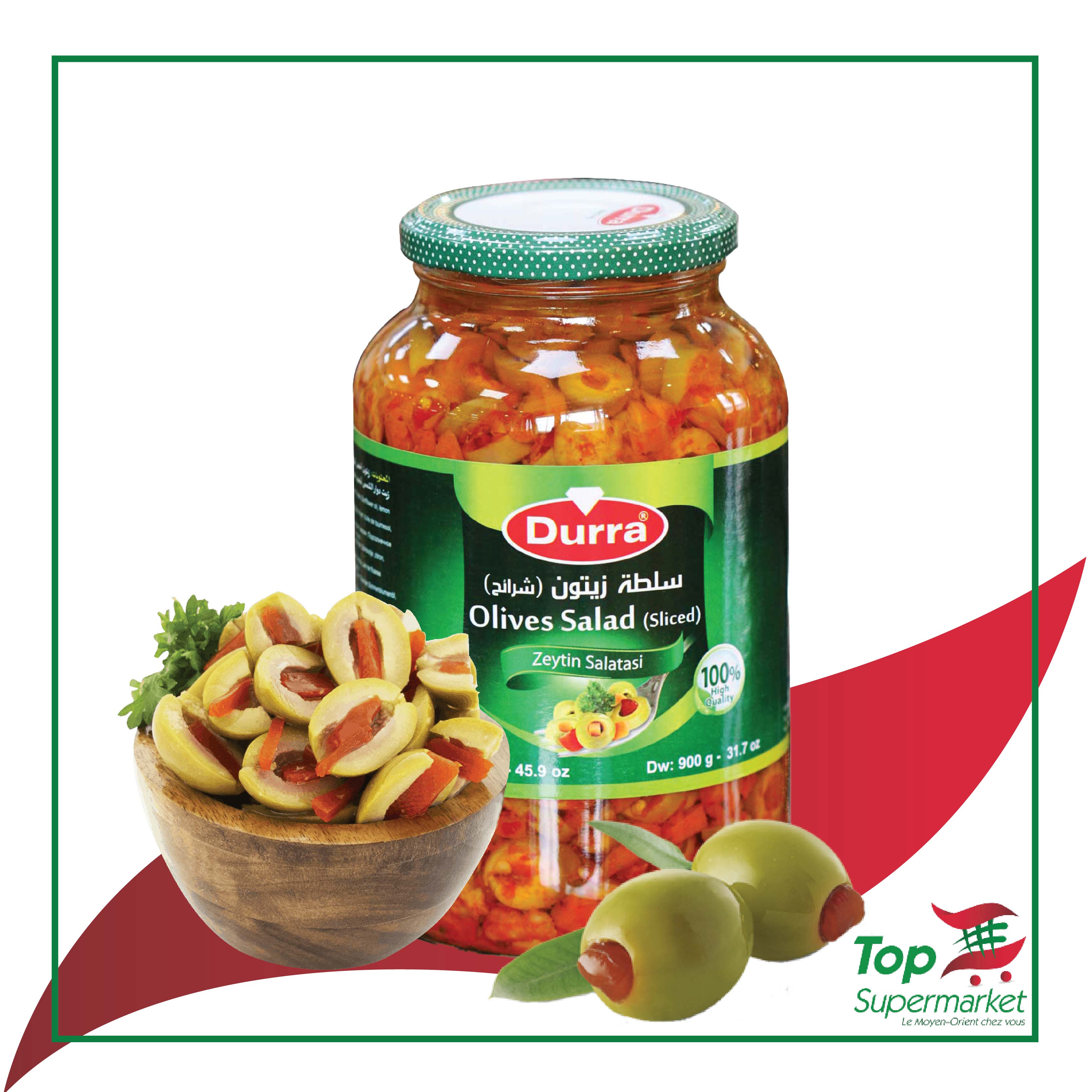 Durra salade d'olives 1300gr